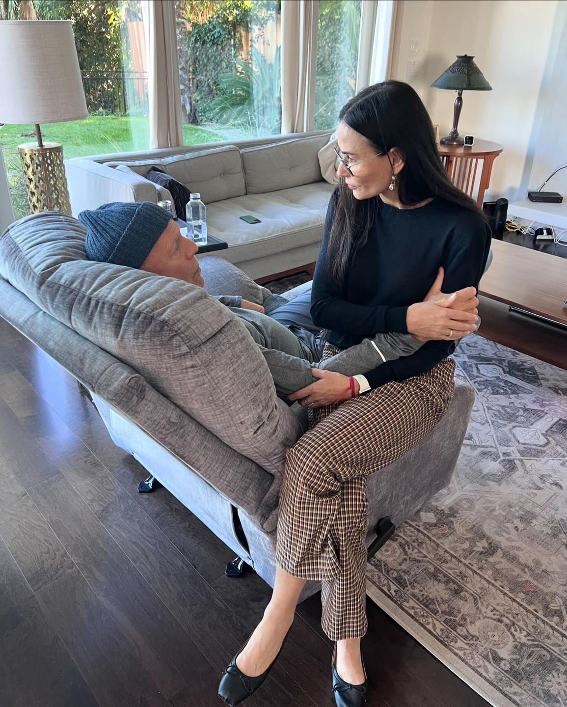 Demi Moore pokazała nowe zdjęcia chorego Bruce'a Willisa 
