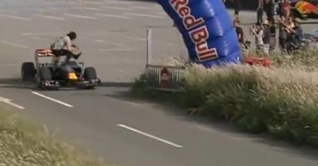 Kierowca F1 potrącił człowieka [wideo]
