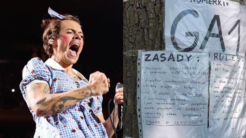 Fanki Harry'ego Stylesa koczują pod Stadionem Narodowym 3 dni przed koncertem