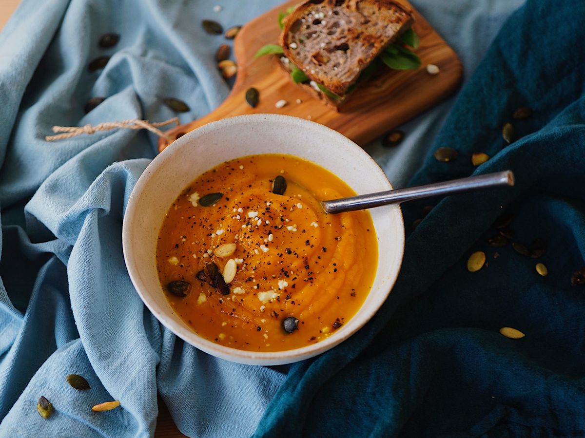 Гарбузовий суп - улюблений смак осені