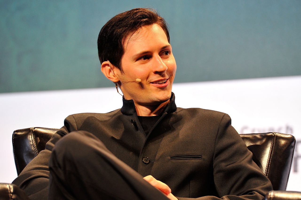 Pawieł Durow, założyciel VK i Telegrama. (Steve Jennings / Stringer)
