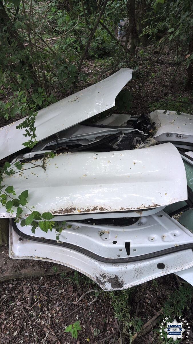 Policjanci podejrzewali, że kradzież mogła być fikcyjna