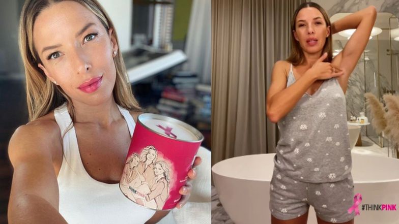 Ewa Chodakowska zaangażowała się w akcję dotyczącą profilaktyki raka piersi