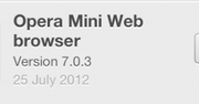 Aktualizacja Opery Mini dla iOS