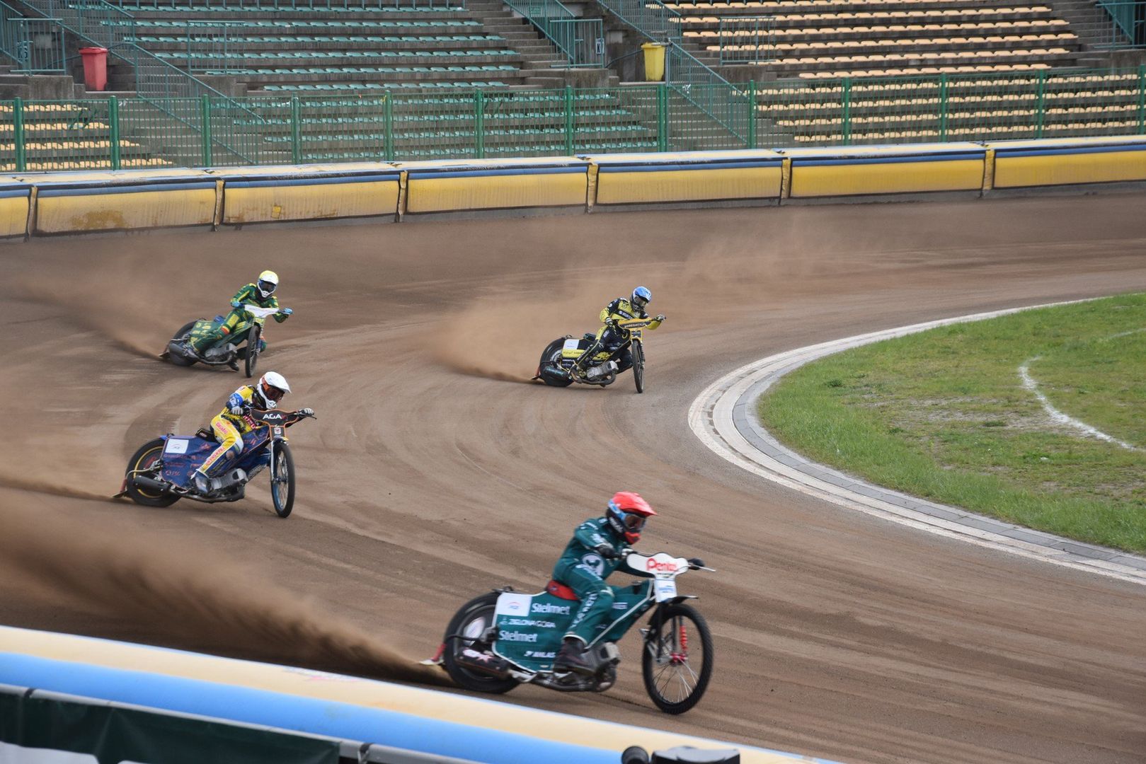 Dotychczas rozegrano trzy czwórmecze eliminacyjne w &#34;lubuskiej&#34; grupie - w Pile, w Zielonej Górze (na zdjęciu) i w Poznaniu.