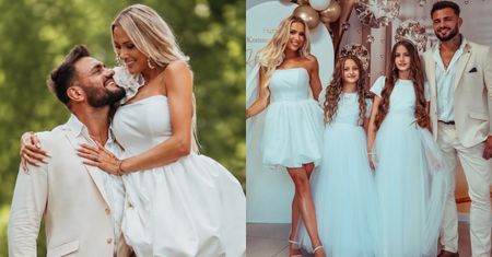Eliza Trybała TŁUMACZY SIĘ internaucie ze swojej BIAŁEJ MINI na komunii córki. "Matka TEŻ CHCIAŁA ŁADNIE" (FOTO)