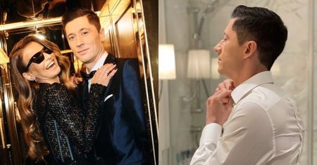 Tak wyglądały kulisy Złotej Piłki: prywatna sesja Lewandowskich w windzie, ostatnie poprawki przed lustrem... (ZDJĘCIA)