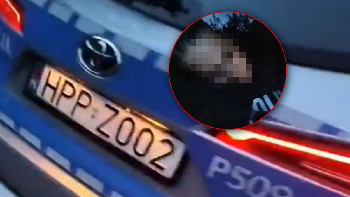 Do sieci trafił film, na którym widać śpiącą policjantkę.