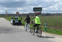 Wyprzedzanie rowerzystów na podwójnej ciągłej i zakazie. Czasem jest dozwolone