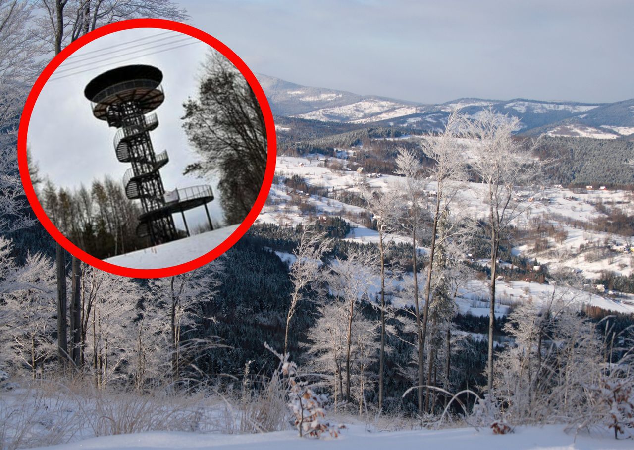 Kolejna wieża widokowa otwarta. Widać z niej Tatry i Bieszczady