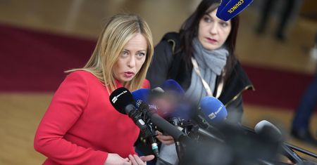 Meloni o wizycie Zełenskiego w Paryżu: "To było niestosowne"