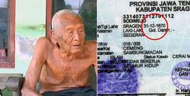 Najstarszy człowiek świata - Mbah Gotho, rekord Guinnessa, długowieczność