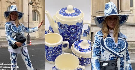 Jessica Mercedes jako porcelana Włocławek na Paryskim Tygodniu Mody (FOTO)