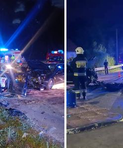Groźny wypadek pod Kielcami. Pasażerem dwuletnie dziecko