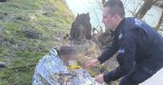 Policjanci wyłowili z wody wyziębionego mężczyznę