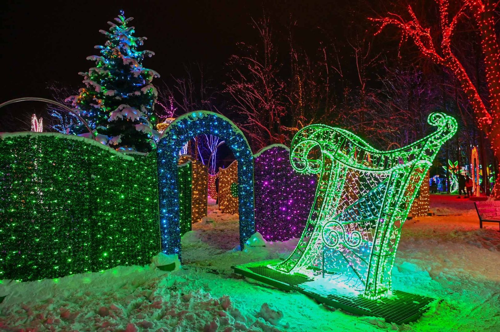 Park Miliona Świateł w Zakopanem