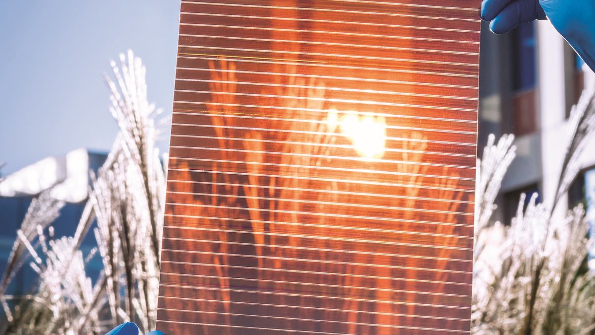 Perowskitowe ogniwa fotowoltaiczne Saule Technologies