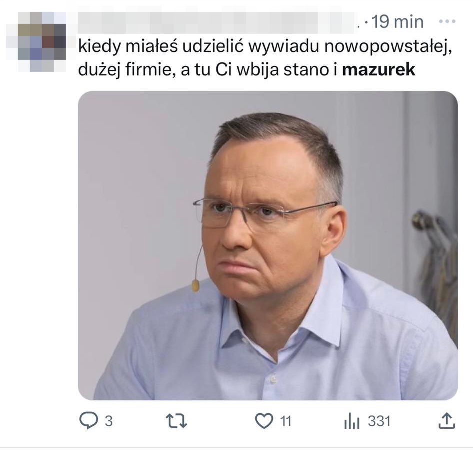 Komentarze na X