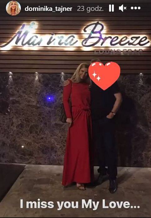 screen z Instagrama Dominiki Tajner