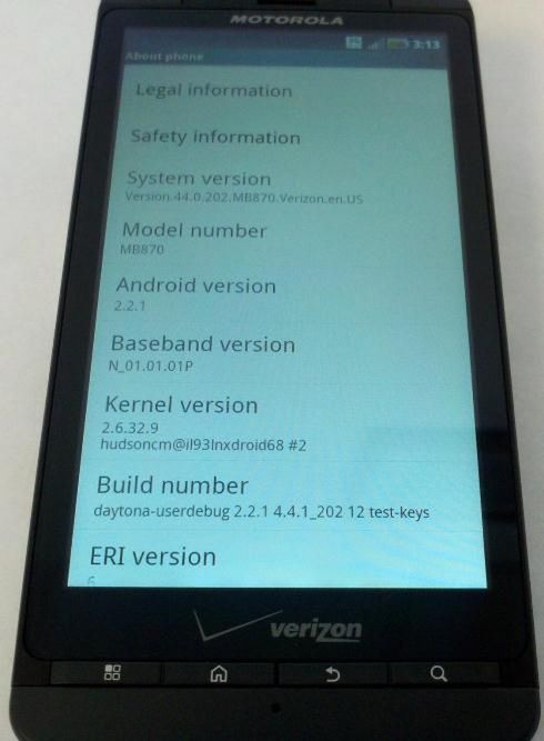 Motorola Droid X 2, Droid 3 i Targa na pierwszych zdjęciach 2