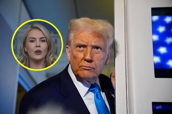 "Cisza, świnko". Biały Dom tłumaczy zachowanie Trumpa