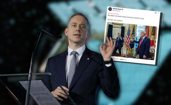 Fotograf Nawrockiego zakpił z Tomczyka. Wrzucił zdjęcie sprzed roku