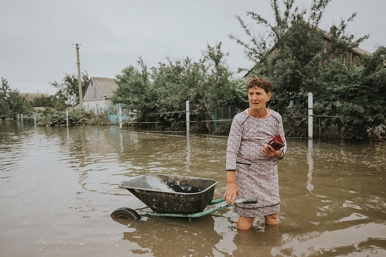 Luba łka: "Zobaczyłam mój domuś.Wszytko zniszczone"