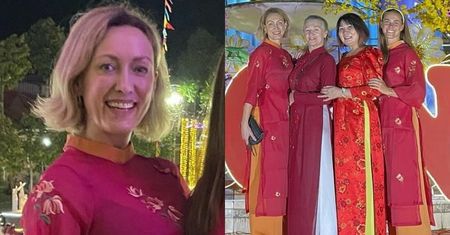 Anna Kalczyńska świętuje z mamą Chiński Nowy Rok Smoka w Wietnamie. "Modliłyśmy się razem o pokój" (ZDJĘCIA)