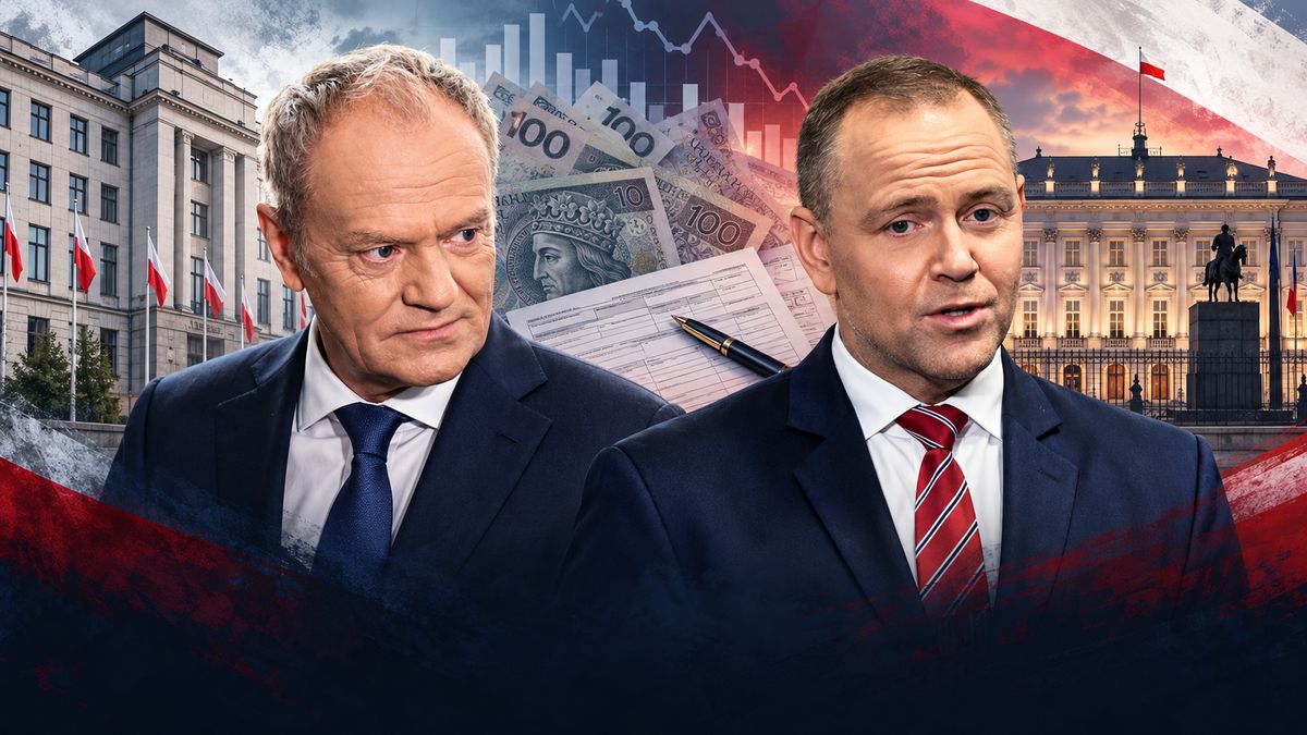 Premier Donald Tusk i Karol Nawrocki mówią jednym głosem ws. podatków