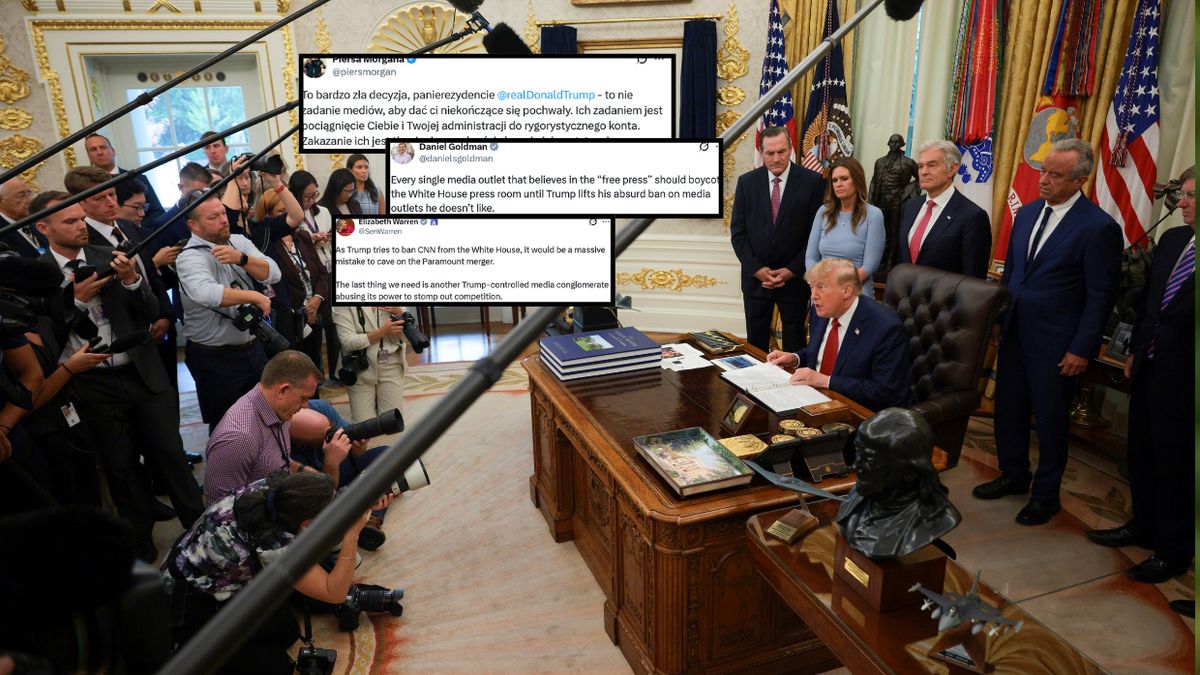 Krytyka po szokującej decyzji Trumpa