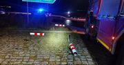 Kiełczewo: Pijany kierowca przejechał przez środek ronda