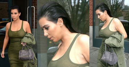 Sutki Kim Kardashian na spacerze... (ZDJĘCIA)