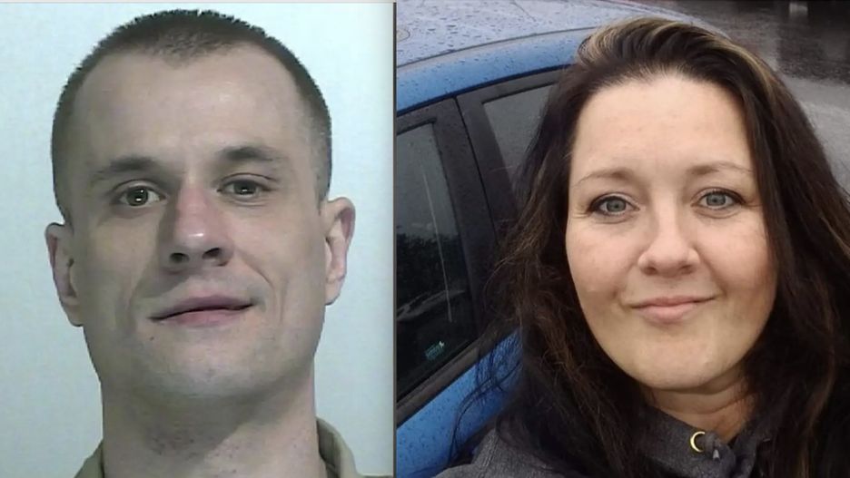 Zabójca Richard Bradley Jr. i jedna z jego ofiar, Brandi Blake