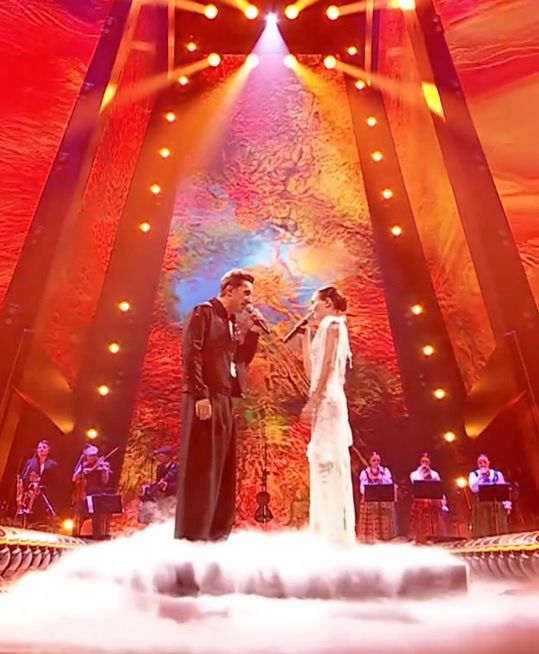 Natalia Szroeder na koncercie z Zakopower 