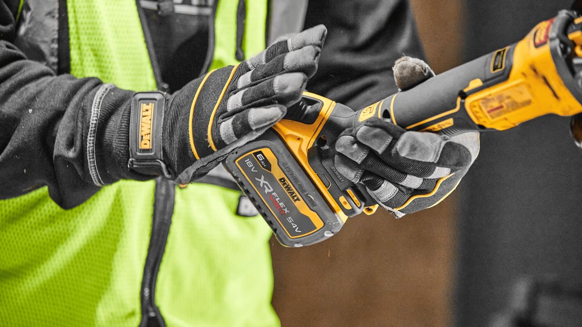 Szlifierka z baterią flex volt