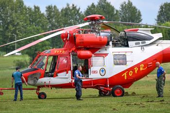 Śmigłowiec TOPR naprawiony. Sokół wrócił do Zakopanego. "Przechodzi ostatnie testy"
