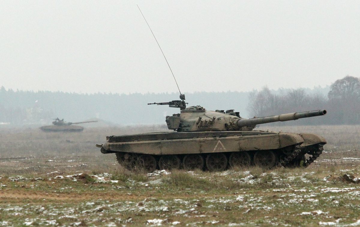 Zdjęcie ilustracyjne: polski czołg T-72M1