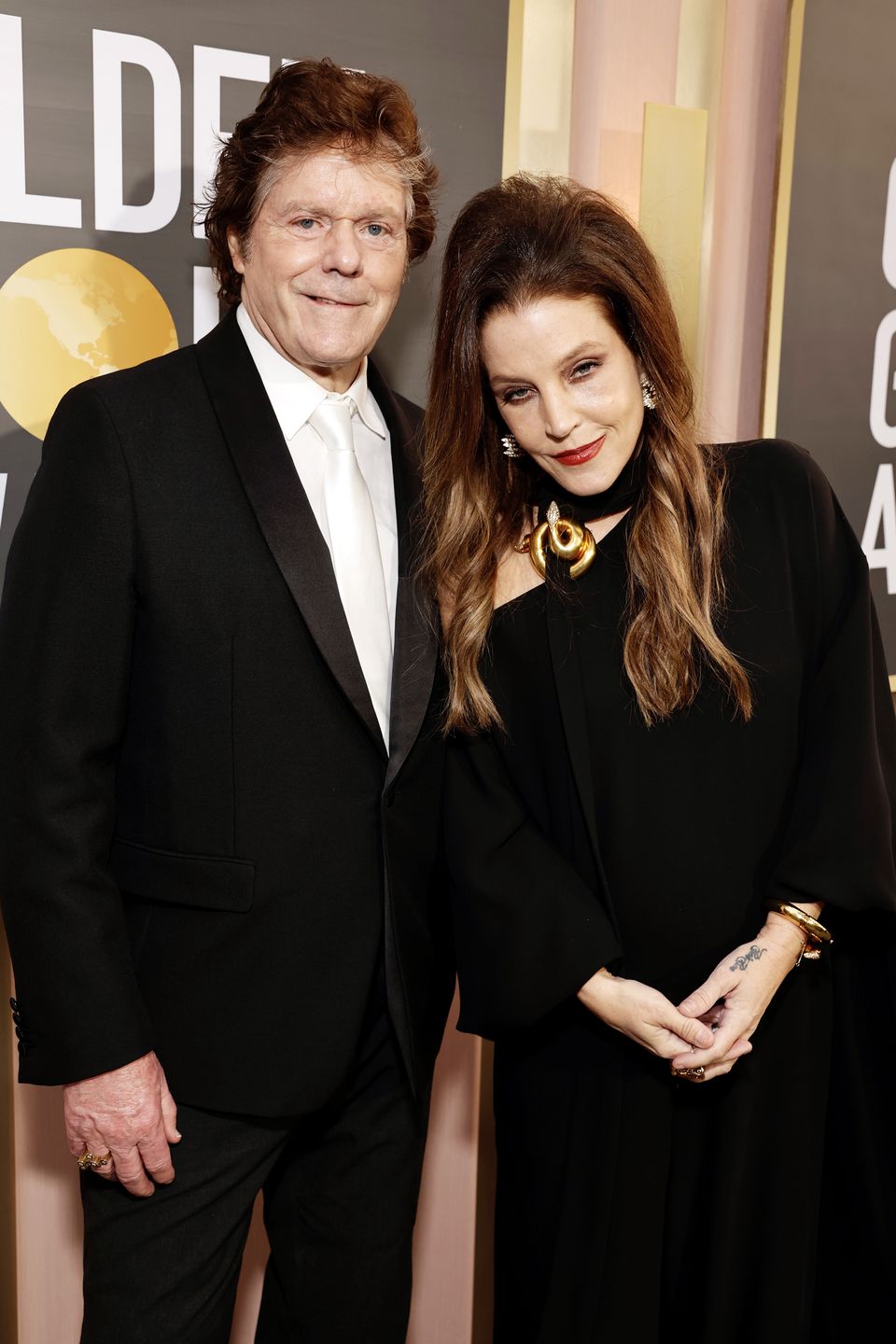 Lisa Marie Presley zadała szyku na Złotych Globach 2023