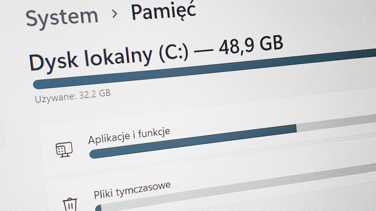 Windows 11 i ustawienia pamięci