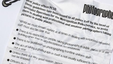 "Amateur Photographer" w walce o prawa brytyjskich fotografów 1