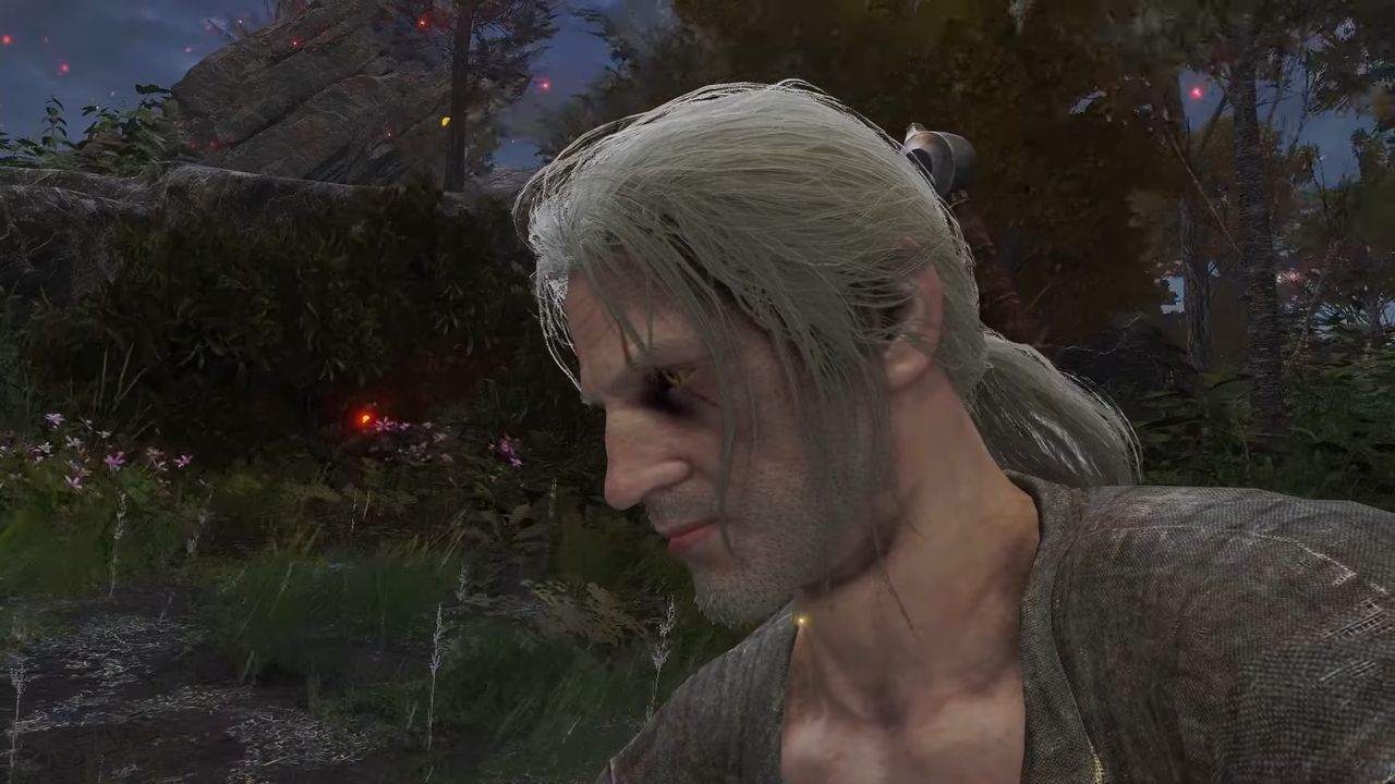 Geralt w Elden Ring