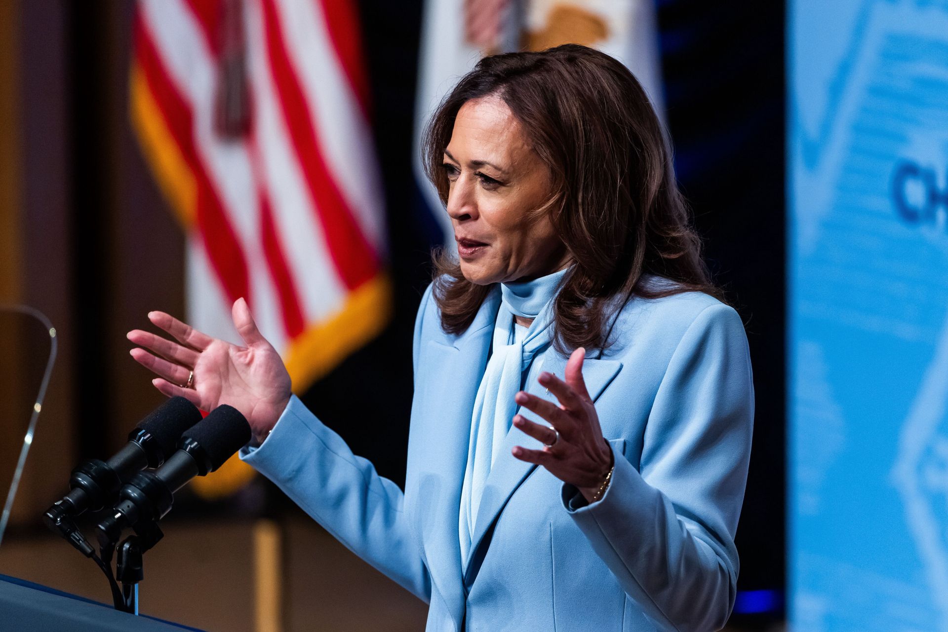 „Accente false” de Kamala Harris. Experții au vorbit