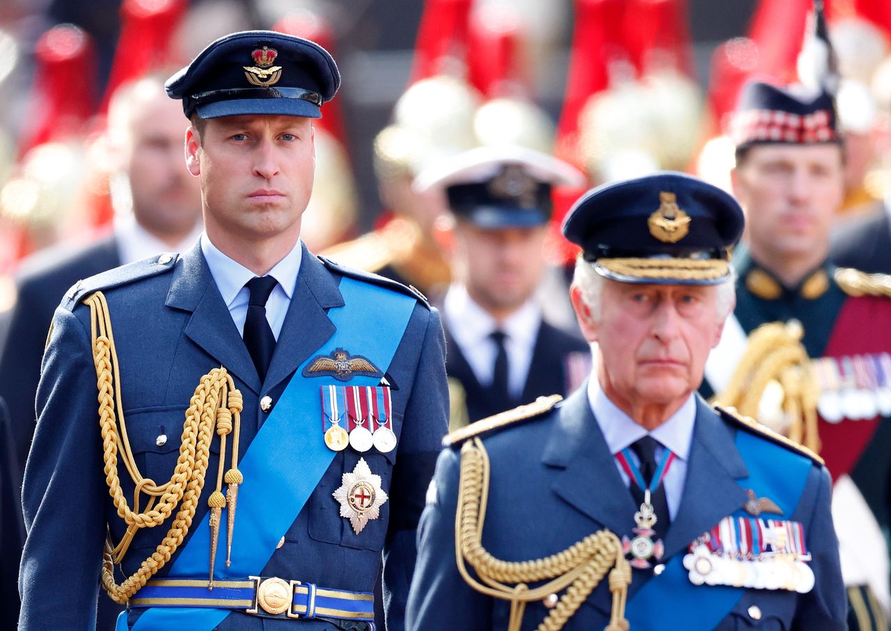 Prince William and King Charles III