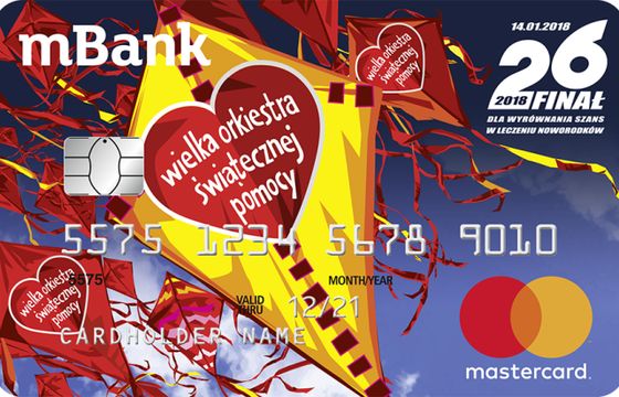mBank podwoi 7 mln zł wpłat klientów dla Wielkiej Orkiestry Świątecznej Pomocy