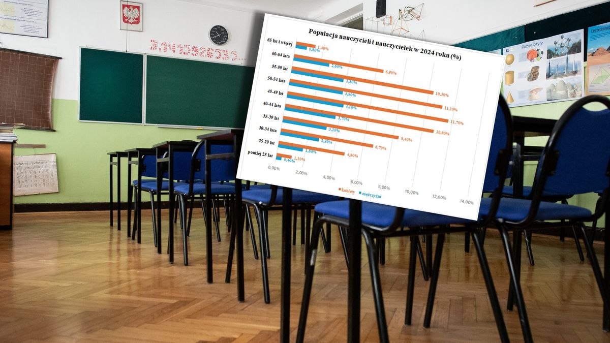 Nauczyciele w UE coraz starsi? Polska ma szczególny problem