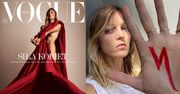 Anja Rubik pozuje nago na MOCNEJ okładce "Vogue Polska". "Władza ZNIEWALA KOBIETY zakazem aborcji"