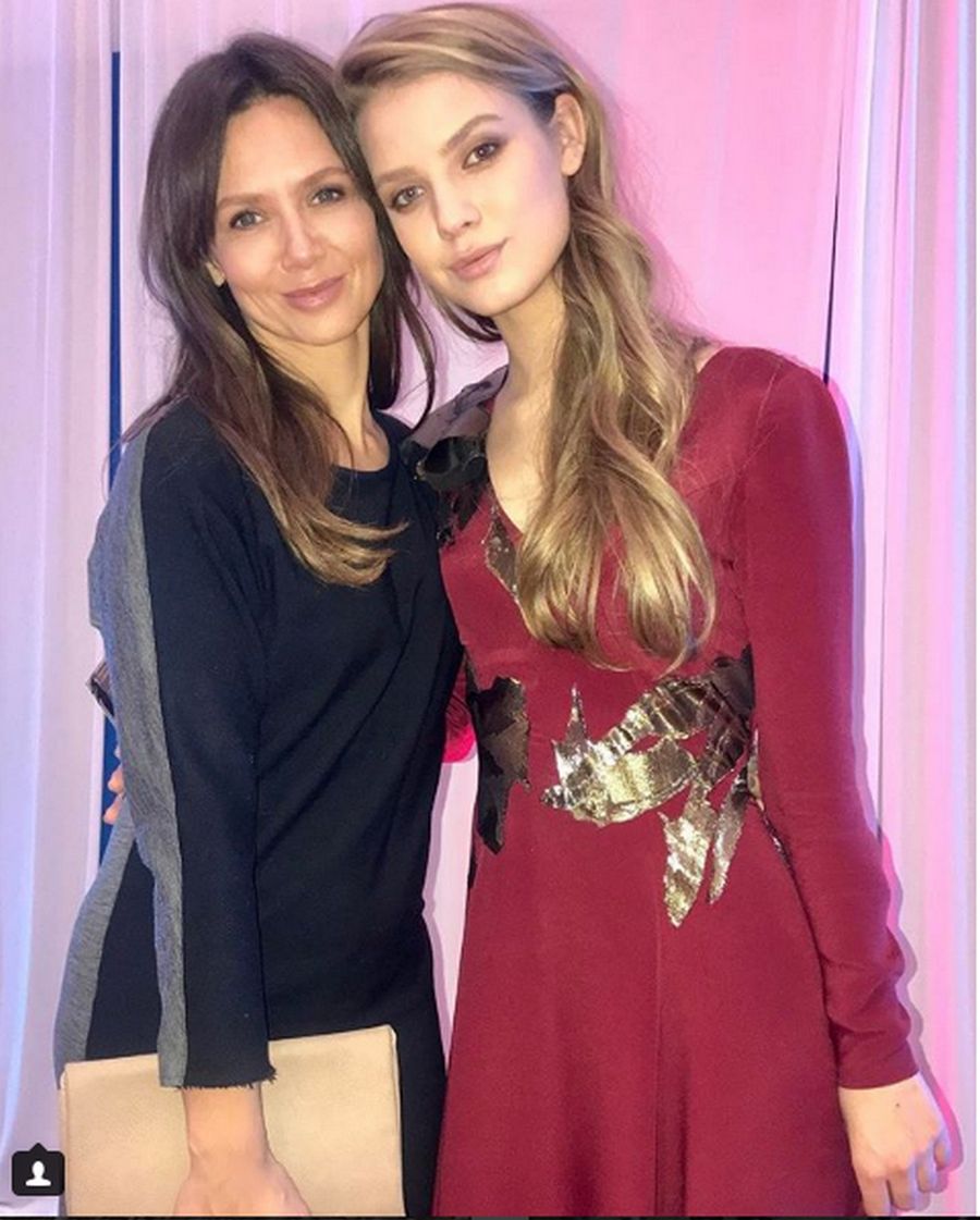 Kinga Rusin z córką Igą