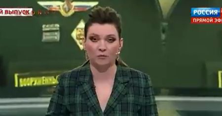 Naczelna propagandystka Putina straszy w telewizji. Tym razem przesadziła