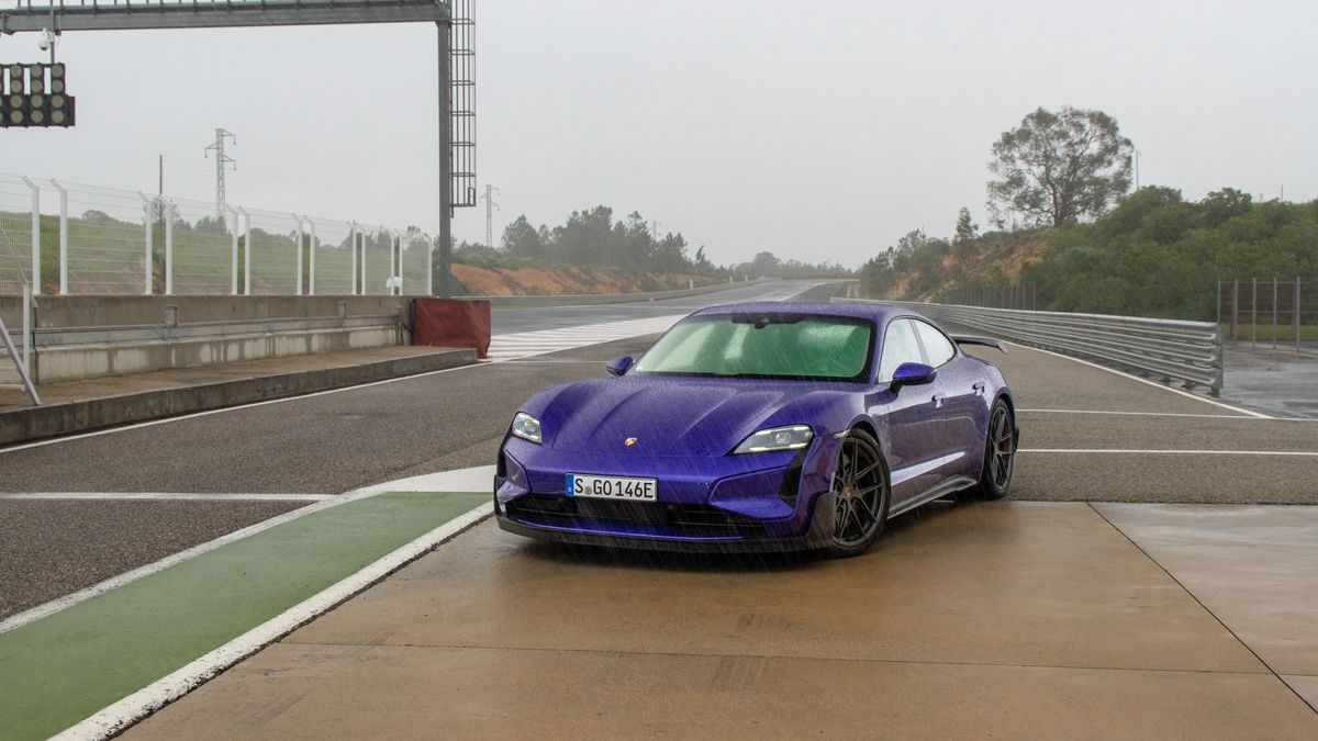 Porsche Taycan Turbo GT z pakietem Weissach