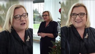 Beata Kempa "nie boi się hejtu" i śpiewa "Lulajże Jezuniu" przy choince